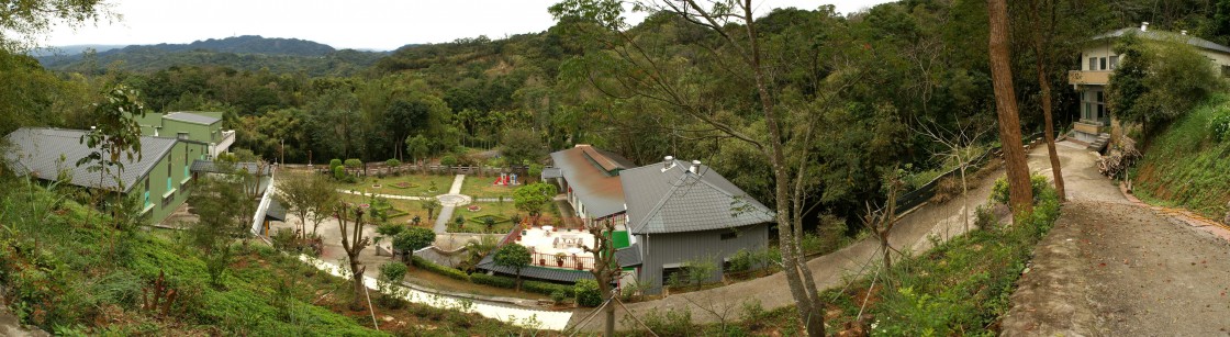 神龍山莊俯視