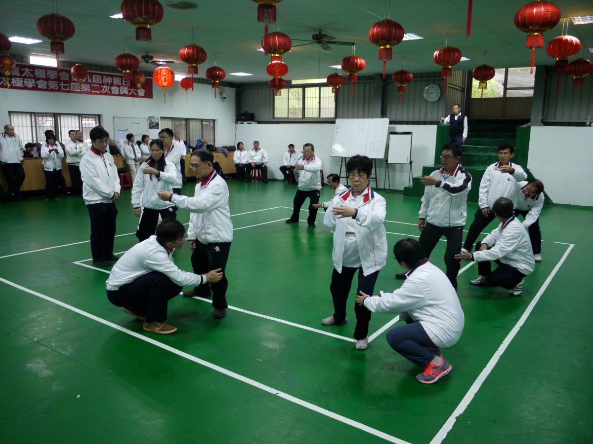 拳架_玉女穿梭_拆開練習