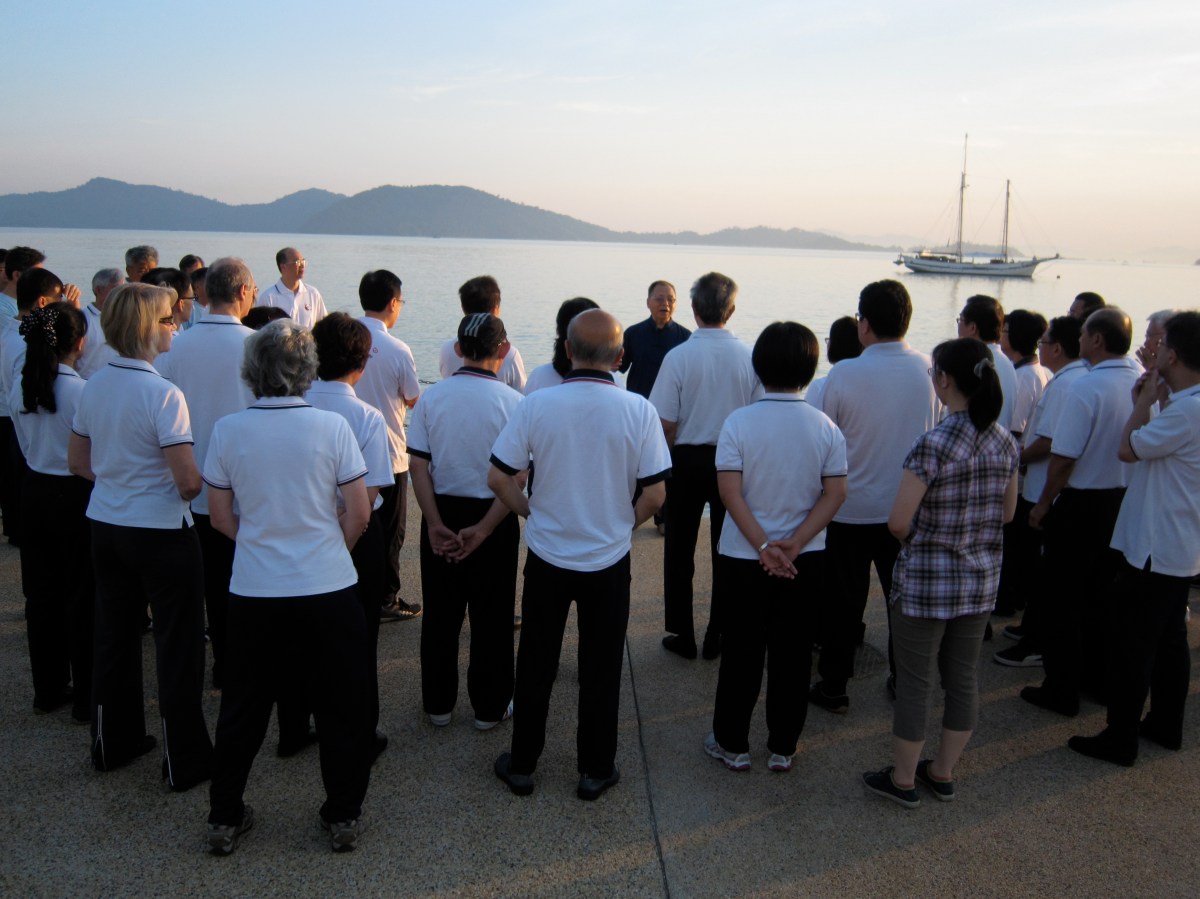 拳架：借勢練功－天人合一